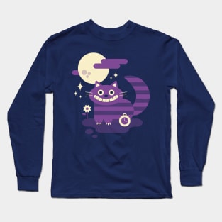 Cute mad cat Long Sleeve T-Shirt